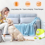 Automatic Dog Tennis Ball Launcher – Rechargeable Interactive Throwing Machine for Fun Training & Play