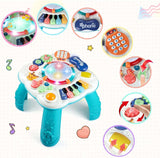 Baby & Toddler Musical Activity Learning Table – Educational Toy with Lights & Sounds for 6–36 Months Boys & Girls