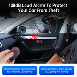 🚗 ELECPOW Wireless Car Vibration Alarm – 108dB Anti-Theft Alarm with Light for Car, Bike & Motorcycle Security