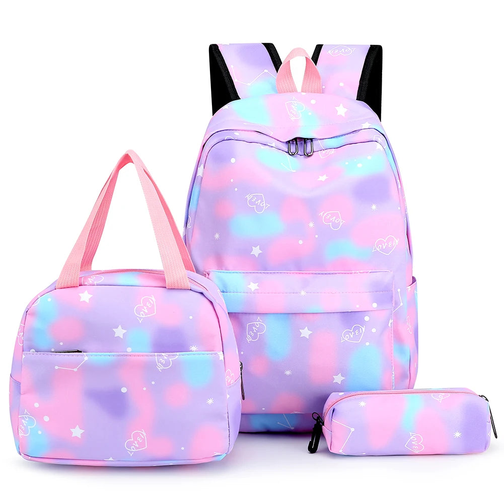 Chic Korean-Japanese Style Large Capacity Student Backpack – Junior & High School Teen Girls