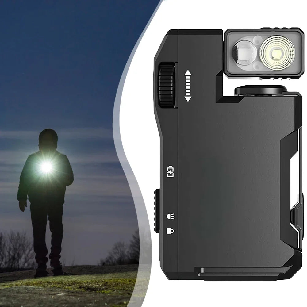 G5 Mini EDC Pocket Flashlight – 400 Lumens, Waterproof, Magnetic Tail, 180° Rotating Head 🔦✨