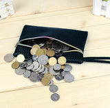 Women’s PU Leather Wristlet Clutch Purse – Double-Zip Travel Wallet with Smartphone Compartment & Elegant Design