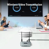Ultra-Compact USB Wireless Transmitter & Receiver Kit – 1080p 5 GHz Long-Range Display Dongle for Monitors, Projectors & TVs