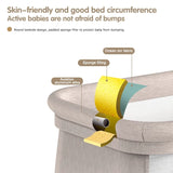 Portable Baby Travel Cot & Nest Bed with Mosquito Net – Foldable Infant Crib for Newborns