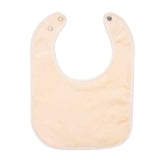 Solid Terry Towel Baby Bibs – Soft Cotton Adjustable Feeding & Burp Bandanas | Korean Style Pocket Bibs for Boys & Girls