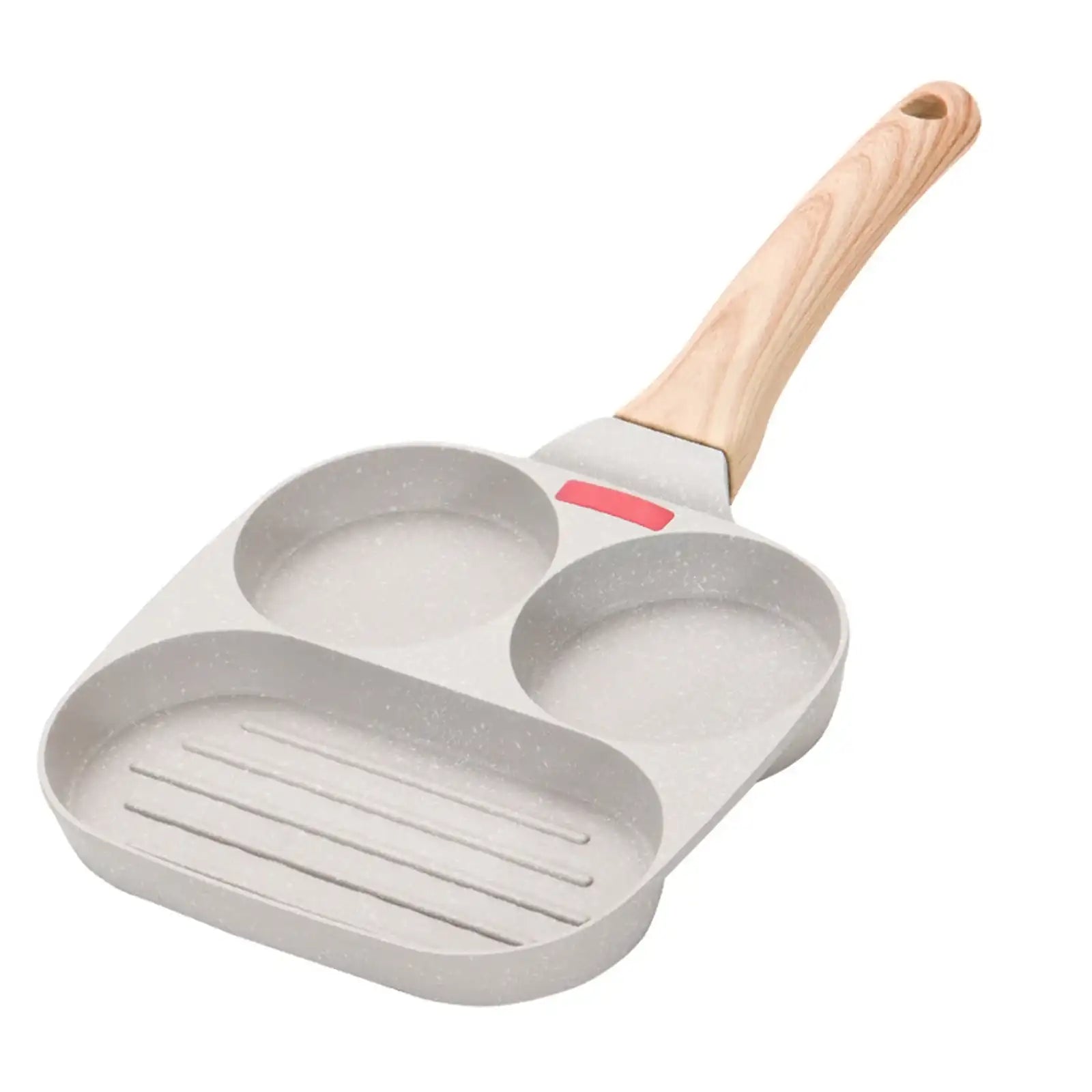 2-4 Holes Thickened Non-Stick Omelet & Pancake Frying Pan – Multi-Hole Breakfast Maker
