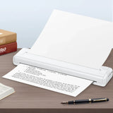 Pocket Bluetooth Photo & Document Printer – Compact, Inkless with 100 Sheets Included