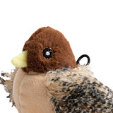 Interactive Flapping Bird Cat Toy – Plush Chirping Bird with Wings, Motion-Sensitive Fun for Indoor Cats