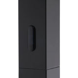 Matte Black Touchless Waterfall Sensor Faucet – One-Hole Kitchen & Bath Upgrade 🖤