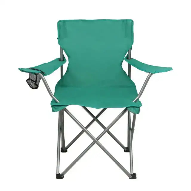 Ozark Trail Basic Quad Folding Camp Chair with Cup Holder – Serrano Pepper