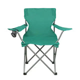Ozark Trail Basic Quad Folding Camp Chair with Cup Holder – Serrano Pepper