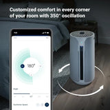 BlueAir ComfortPure 3-in-1 Air Purifier — Cooling, Heating & HEPA-Silent Cleaner for Home, Pets & Allergies