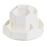 360° Rotating 9-Slot Desktop Stationery Organizer – Pen & Pencil Stand