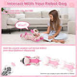 VATOS Robot Dog Toy – Interactive Voice & Remote Control Puppy with Touch Sensors, 20+ Modes, Fun Pet Toy for Kids