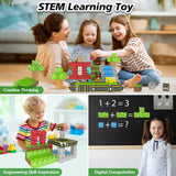 100PCS Magnetic Building Block Toy Set – Creative Construction Kit for Kids, Educational STEM Toys for Boys & Girls (Ages 3+)