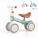 SEJOY Baby Balance Bike – Adjustable Toddler First Walking Bike for Boys & Girls (Seat & Handle Height Adjustable)
