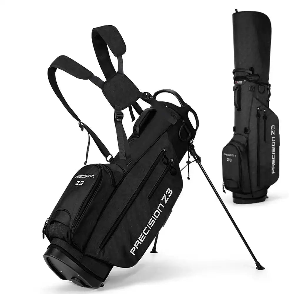 Portable Golf Stand Bag with Bracket Support – Lightweight Carry Bag with Stand and Strap