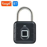 Smart Fingerprint Padlock with Tuya APP – Waterproof Portable Anti-Theft Keyless Lock