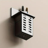 Wall-Mounted Toothbrush & Toothpaste Stand – Single-Functional Storage Rack for Bathroom