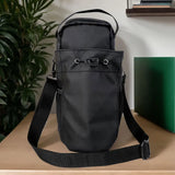 Magnetic gym sling bag – water bottle carrier with phone holder, lightweight fitness crossbody bag for men & women sports & travel