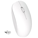 Bluetooth Wireless Mouse – Silent Portable Mouse for Laptop, iPad, Tablet & PC with Smooth Tracking for Work & Gaming