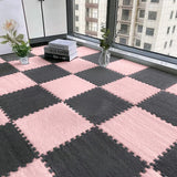 24PCS Interlocking Foam Floor Mat – Soft EVA Non-Slip Carpet Tiles for Bedroom & Living Room