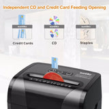 18-Sheet P-4 Cross-Cut Shredder – High-Security, Large Bin, Auto Anti-Jam for Home & Office