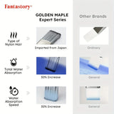 24 PCS Paint Brush Set with 23 Shapes & Mixing Knife – Acrylic, Oil & Watercolor Brushes with Storage Case