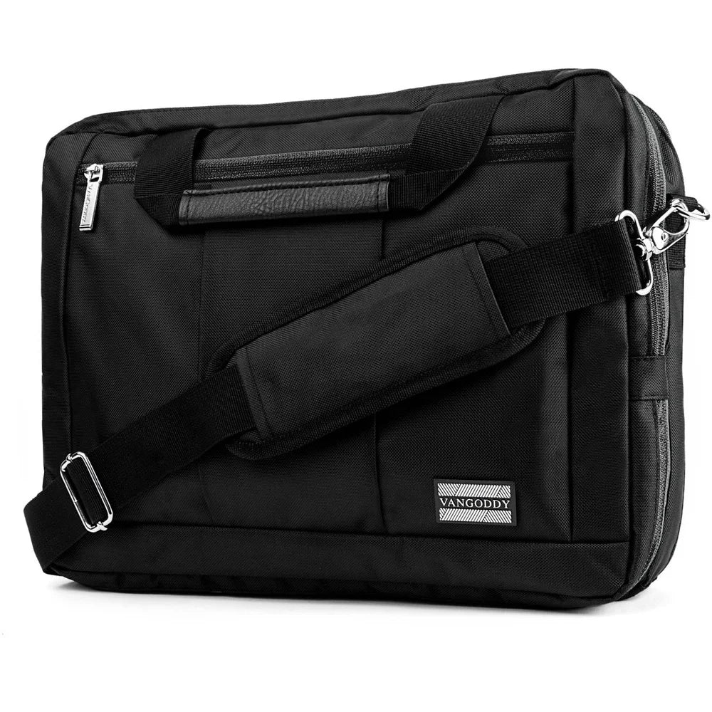 3-in-1 Hybrid Laptop Bag – Waterproof Backpack, Briefcase & Messenger Bag for 11.6–13.3 inch Laptops