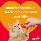 Squeeze Up Lickable Wet Cat Treats – Variety Pack of Creamy Flavors, 0.5oz Tubes, 54-Count Box