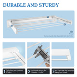 Wall‑Mount Scalable Hanging Rack – Wall-Mounted Collapsible Drying Rack for Bathroom, Laundry & Closet