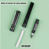 Infinity Pencils Set (17 pcs) – No Ink, No Sharpening Eternal Writing Pencils with Nib & Eraser
