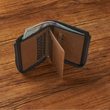 Premium Retro Short Wallet for Men – Stylish PU Leather Zipper Wallet with Multi-Function Design & Durable Craftsmanship