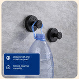 4-Pack Stainless Steel Suction Cup Hooks – Waterproof No-Punch Wall Mount Hooks for Kitchen & Bathroom