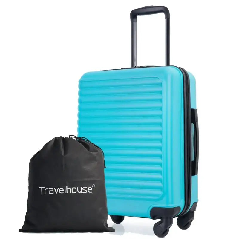 Travelhouse 20″ Carry-On Hardside Suitcase – Lightweight Spinner Wheels Travel Luggage