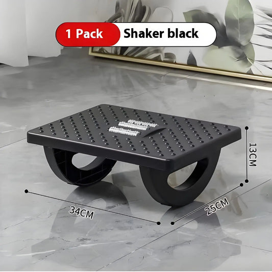 🦶 Portable Ergonomic Foot Rest Under Desk – Foot Stool with Massage Rollers for Home, Office & Workstation Comfort