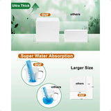 Disposable Face Towels – Biodegradable, Extra Thick & Soft Plant Fiber Facial Washcloths for Cleansing & Skincare