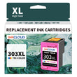 InkCloud 303XL High-Yield Ink Cartridge (Black & Color Combo) – Compatible with HP Envy Photo & Envy Series Printers