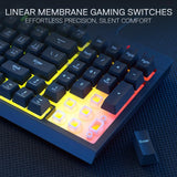 Redragon S141 Gaming Keyboard & Mouse Combo – K515 Wired RGB Membrane Keyboard & 10,000 DPI M616 Gaming Mouse Bundle