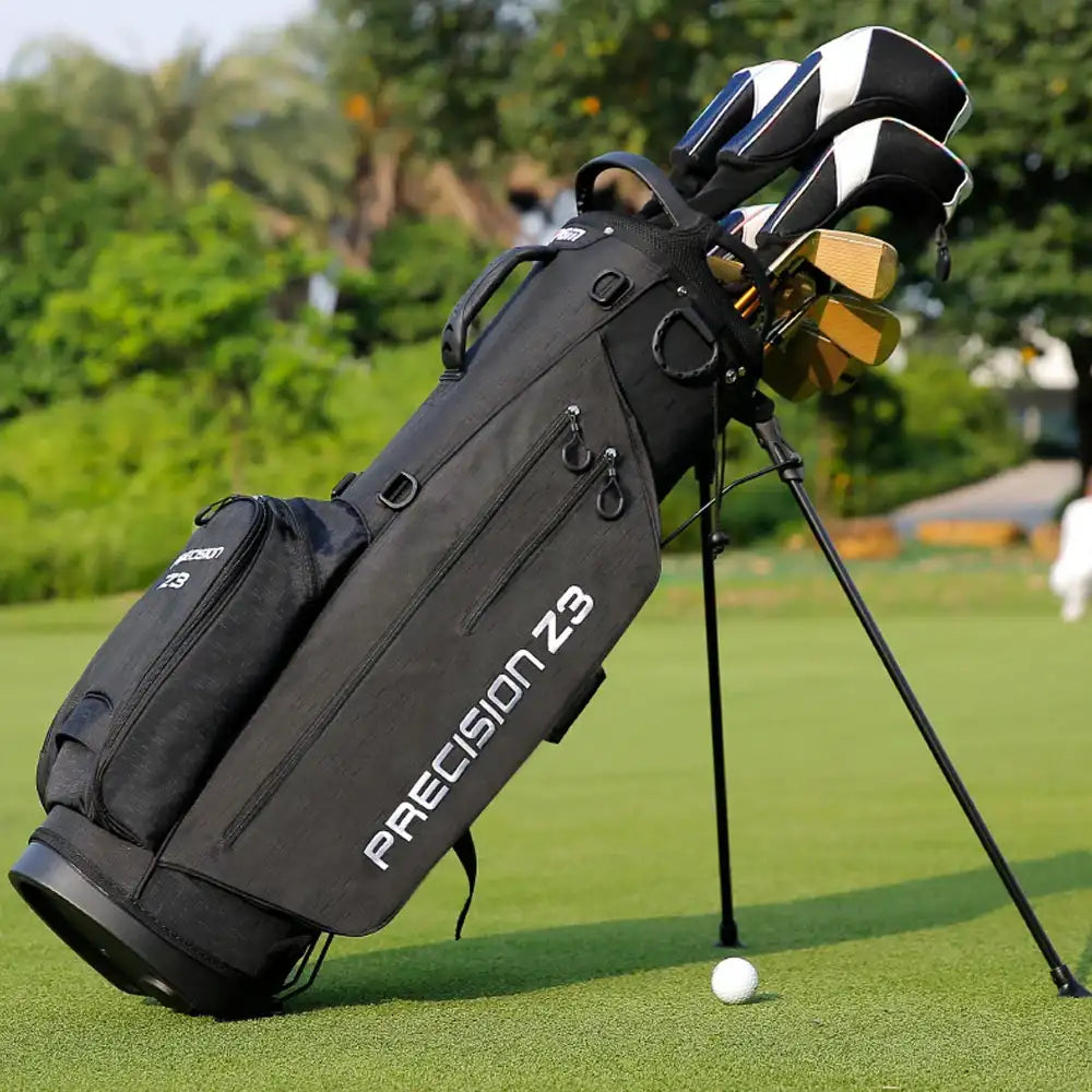 Portable Golf Stand Bag with Bracket Support – Lightweight Carry Bag with Stand and Strap