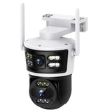 5MP Dual-Lens PTZ WiFi Security Camera – Outdoor Night Vision CCTV, Motion Detection & Baby Monitor 📹🌙
