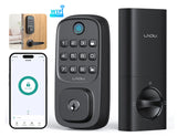 LNDU WL01 Smart Lock – WiFi Entry Deadbolt with Fingerprint, App Control & Rechargeable Battery
