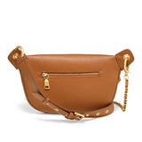 ITAMOOD Women’s Luxury Designer Leather Waist Bag with Chain Strap – Phone & Essentials Crossbody