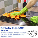 Heavy-Duty Kitchen Oil Foam Cleaner – Stove & Range Hood Deep-Clean Degreaser Spray 🧴✨