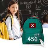 Korea Game Season 2 Cosplay Backpack – Unisex Large Capacity Student School Bag & Gift Item