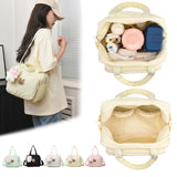 Cute Cartoon Baby Diaper Bag with Pendant – Large Capacity Multifunction Mommy Travel Bag & Organizer