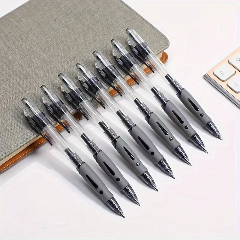 12-Pack Retractable Gel Ink Roller Ball Pens – Smooth, Quick-Dry, Water-Resistant Writing for School & Office