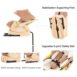 3-in-1 Baby Travel System – Stroller + Isofix Base + Reversible Pram for Newborn to Toddler