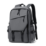 Premium 15-Inch Waterproof Polyester Backpack for Men & Women – Lightweight, Durable & Modern Design