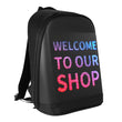 Smart LED Display Backpack with App Control – Wireless WiFi Laptop Backpack for Business, Travel & School